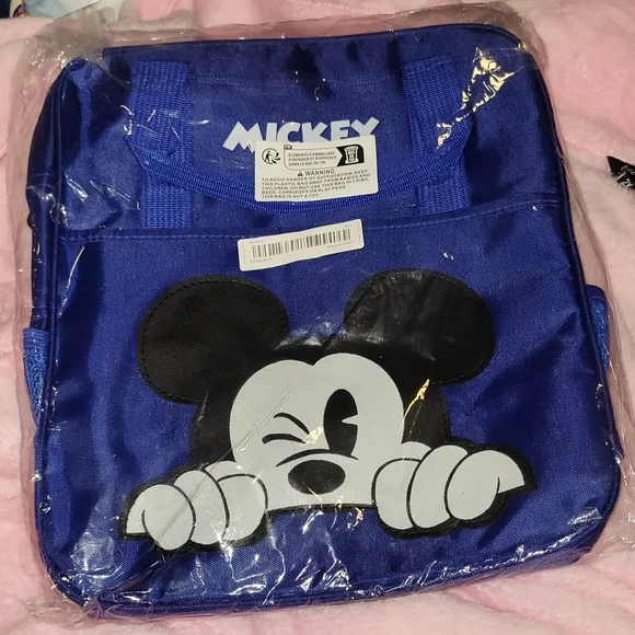 Disney Mickey Collection Oxford Textile Backpack New in Package - Picture 2 of 6